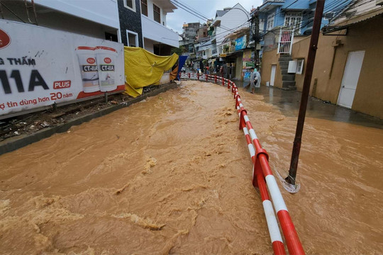 Đà Lạt ban hành lệnh khẩn cấp xây dựng công trình chống ngập ở hạ lưu suối Cam Ly