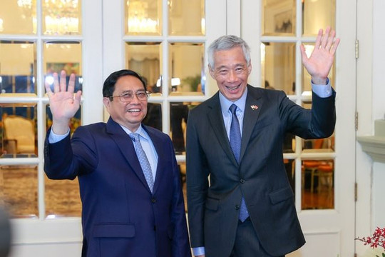 Thủ tướng Singapore thăm chính thức Việt Nam: Thúc đẩy quan hệ Đối tác Chiến lược