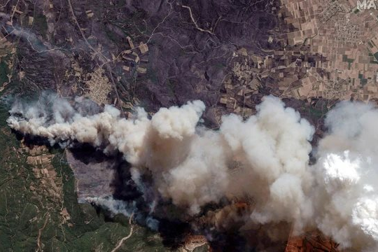 Hy Lạp ban bố lệnh sơ tán mới do cháy rừng