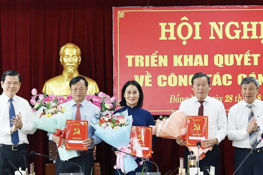 Nguyên Chủ tịch UBND tỉnh Đồng Nai làm Trưởng ban Dân vận