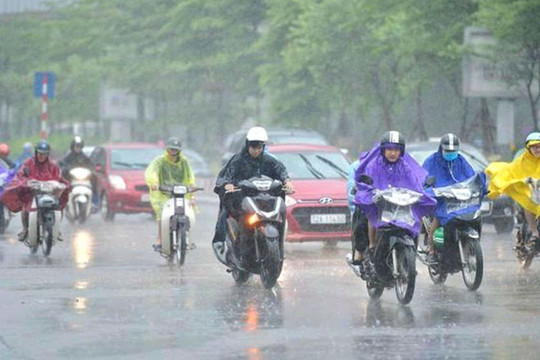 Dự báo thời tiết Hà Nội ngày 9/9: Có mây, chiều tối có mưa rào và dông rải rác