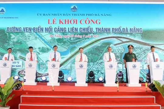 Đà Nẵng khởi công dự án Đường ven biển nối cảng Liên Chiểu