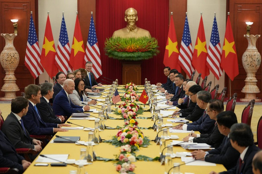 Việt Nam và Hoa Kỳ nâng tầm quan hệ Đối tác Chiến lược Toàn diện