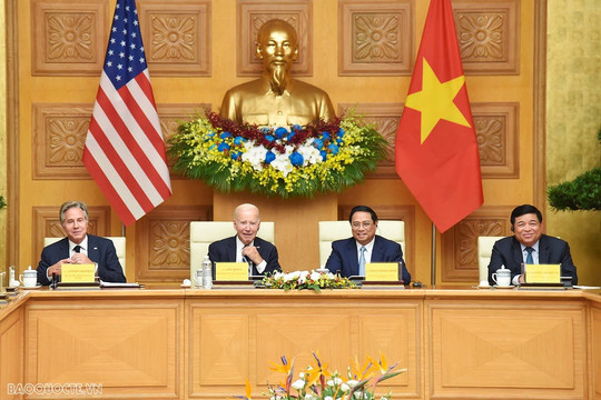 Tổng thống Joe Biden: Hoa Kỳ sẽ hợp tác và hỗ trợ Việt Nam nắm bắt cơ hội, tiềm năng