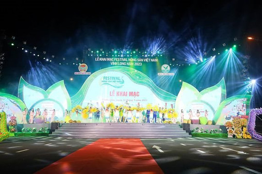 Khai mạc Festival Nông sản Việt Nam - Vĩnh Long năm 2023