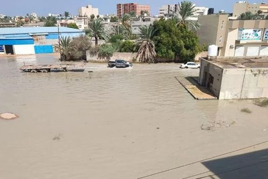 Lũ lụt kinh hoàng tại Libya khiến hàng nghìn người thiệt mạng