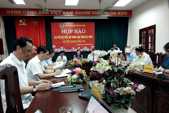 Sẵn sàng cho Đại hội đại biểu Hội Nông dân tỉnh Bắc Ninh lần thứ X, nhiệm kỳ 2023 - 2028