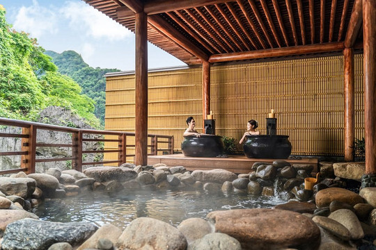 Một phong cách nghỉ dưỡng tắm onsen mới tại Quảng Ninh mang tên Yama Villa 