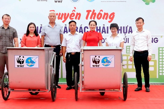 Hội Liên hiệp Phụ nữ TP Hà Tĩnh tổ chức truyền thông phòng chống rác thải nhựa