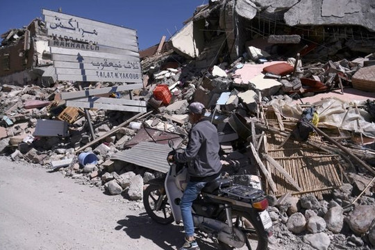 Động đất ở Morocco, hơn 8.000 người thương vong