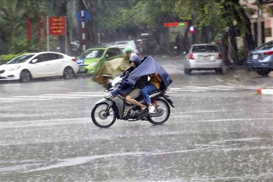 Dự báo thời tiết Hà Nội ngày 17/9: Có lúc có mưa rào và dông