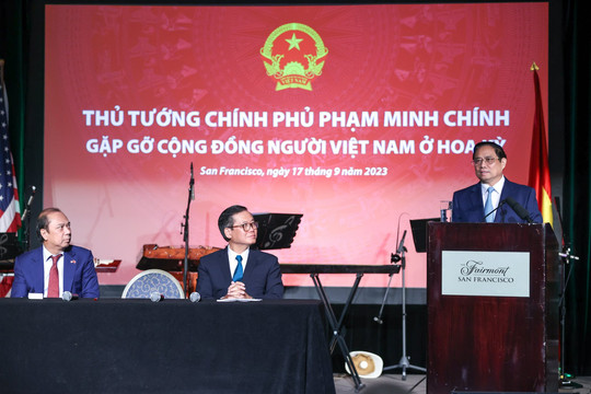Thủ tướng Phạm Minh Chính: Mong kiều bào tiếp tục đồng hành cùng đất nước, đóng góp cho quan hệ Đối tác chiến lược toàn diện Việt Nam – Hoa Kỳ