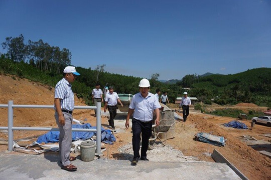 Bình Định: Kiểm tra công tác phòng chống thiên tai tại huyện An Lão và Hoài Ân