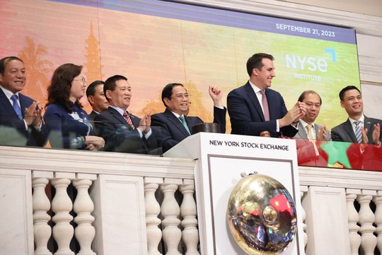 Rung chuông tại Sàn chứng khoán New York, Thủ tướng đề nghị NYSE thông tin tới các nhà đầu tư về môi trường đầu tư kinh doanh thuận lợi tại Việt Nam