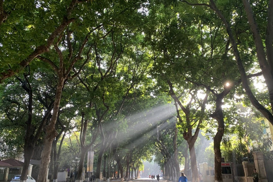 Dự báo thời tiết Hà Nội ngày 24/9/2023: Chiều tối có mưa, ngày nắng nóng