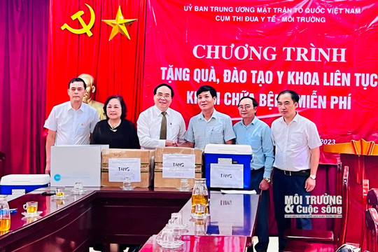 Hà Tĩnh: Cụm thi đua lĩnh vực Y tế - Môi trường của UBMTTQ Việt Nam tổ chức nhiều hoạt động chuyên môn ý nghĩa tại huyện Nghi Xuân