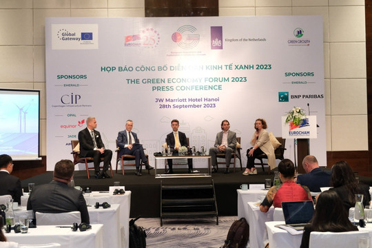 Diễn đàn Kinh tế xanh 2023: Biểu tượng cho nỗ lực hợp tác không ngừng giữa châu Âu và Việt Nam