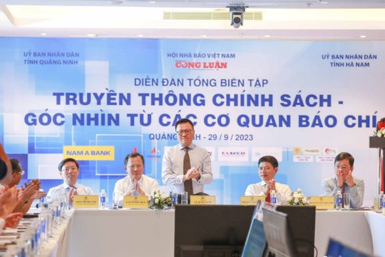 Diễn đàn Tổng biên tập 2023: Chủ tịch Hội Nhà báo Việt Nam gợi mở 4 nhóm vấn đề thảo luận