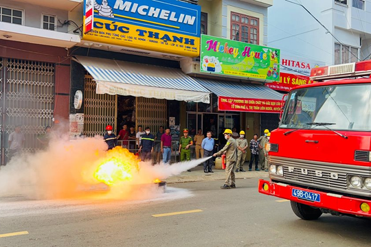 Phát huy hiệu quả các mô hình phòng cháy, chữa cháy trong cộng đồng tại TP Đồng Xoài