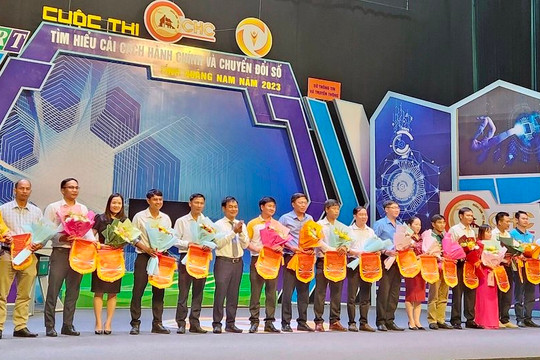 Quảng Nam khai mạc Cuộc thi Tìm hiểu cải cách hành chính và chuyển đổi số năm 2023