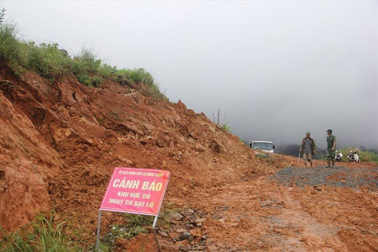 Lâm Đồng đề xuất lập dự án khẩn cấp khắc phục sụt lún công trình hồ Đông Thanh