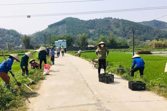 Bắc Giang: Nâng cao ý thức bảo vệ môi trường trong xây dựng nông thôn mới