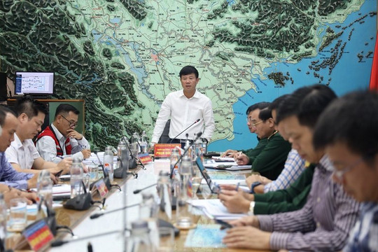 Các tỉnh từ Quảng Ninh đến Bình Định sẵn sàng ứng phó bão số 5 và các tình huống thiên tai