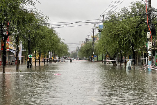 Dai dẳng thực trạng ngập úng đô thị ở Quảng Nam