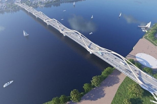 Hà Nội sắp xây cây cầu thứ 9 có quy mô 3.400 tỷ đồng bắc qua sông Hồng