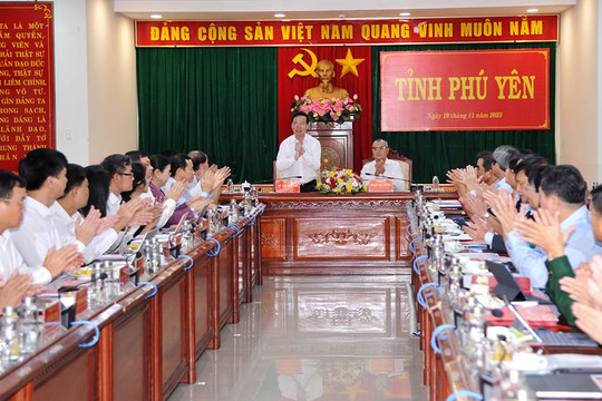 Chủ tịch nước Võ Văn Thưởng: Phú Yên có nhiều lợi thế để phát triển du lịch 