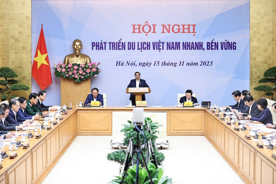 Thủ tướng Phạm Minh Chính: Du lịch được xác định là một ngành kinh tế mũi nhọn