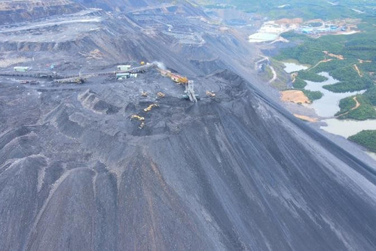 12 triệu m3 đất đá thải than ở Quảng Ninh được cho phép làm vật liệu san lấp