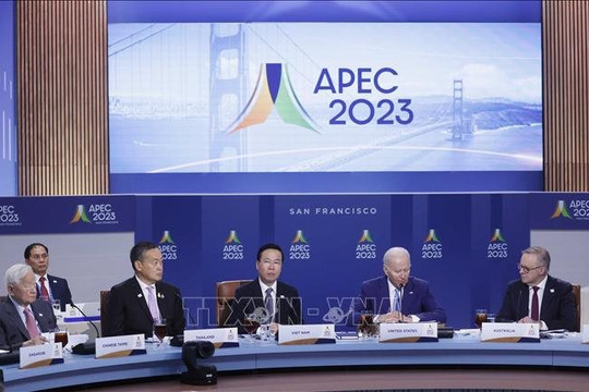 Chủ tịch nước Võ Văn Thưởng dự Đối thoại giữa các nhà Lãnh đạo các nền kinh tế APEC