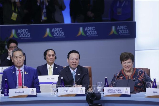 Dự Hội nghị các Nhà Lãnh đạo các nền kinh tế APEC, Chủ tịch nước Võ Văn Thưởng đưa ra ba bài học cho tương lai