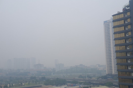 Hà Nội sương mù, ô nhiễm không khí nghiêm trọng