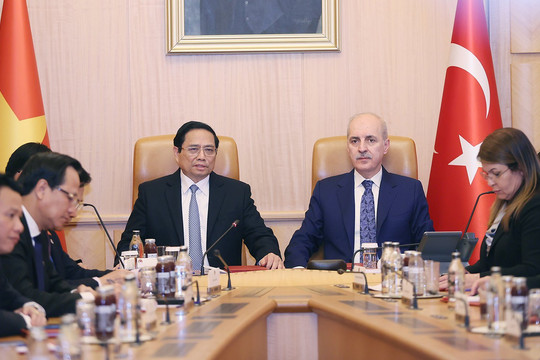Chủ tịch Quốc hội Thổ Nhĩ Kỳ : Chuyến thăm của Thủ tướng Chính phủ Phạm Minh Chính có ý nghĩa lịch sử