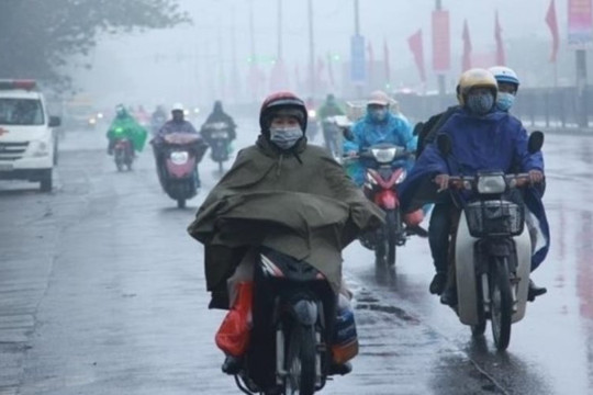 Dự báo thời tiết Hà Nội ngày 5/12/2023: Trời có mưa nhỏ vài nơi, trời rét