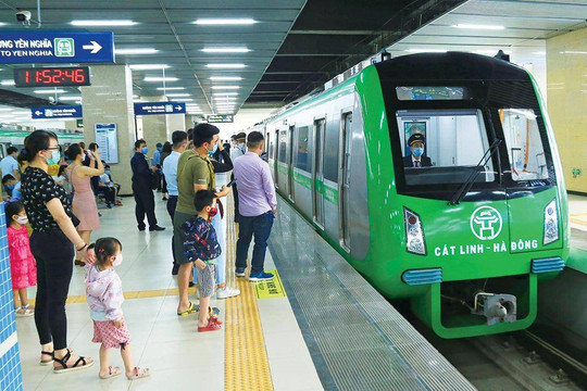 Bộ TN&MT cấp phép môi trường cho đường sắt đô thị Cát Linh - Hà Đông