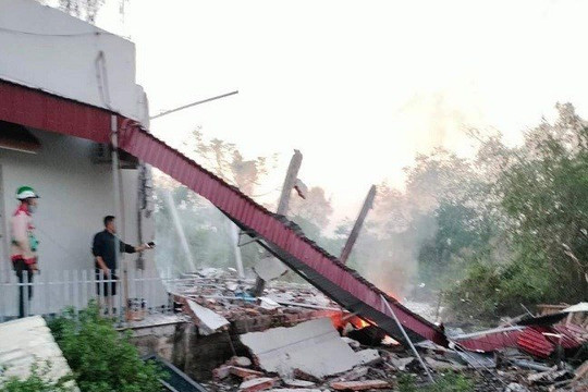 Nguyên nhân vụ nổ kinh hoàng ở Kim Sơn, Ninh Bình khiến 2 người tử vong
