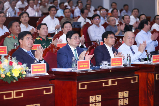 Thủ tướng dự Hội nghị công bố quy hoạch và xúc tiến đầu tư tỉnh Cà Mau