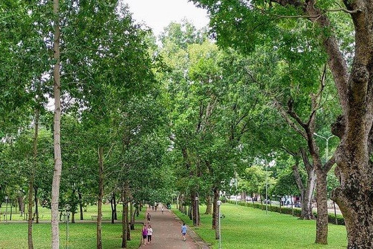 TP. Hồ Chí Minh phấn đấu đến năm 2030 có thêm 450 ha công viên, cây xanh công cộng