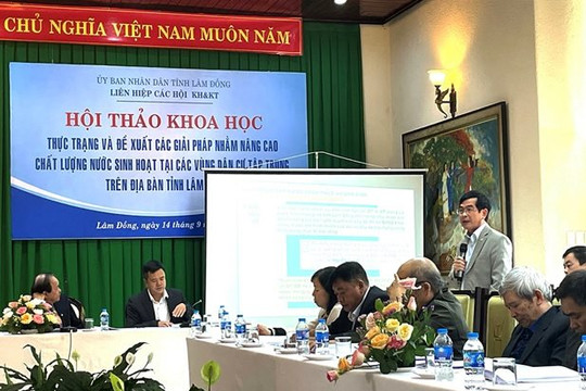 Quy hoạch cấp nước sạch phục vụ dân sinh tại các đô thị trong tỉnh Lâm Đồng