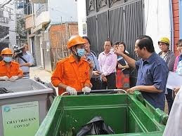 Thái Nguyên: Huyện Phú Bình đẩy mạnh phân loại rác thải tại nguồn