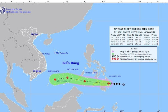 Bão JELAWAT suy yếu thành áp thấp nhiệt đới trước khi vào Biển Đông