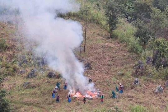 Lai Châu sẵn sàng ứng phó cháy rừng và tìm kiếm cứu nạn