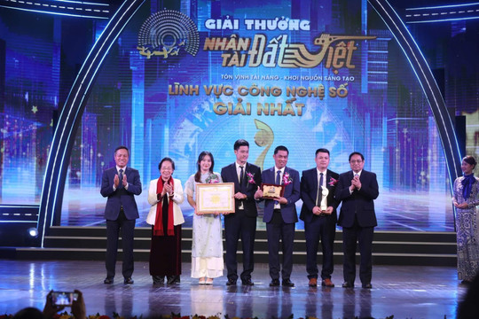 Lễ trao giải thưởng Nhân tài Đất Việt năm 2023