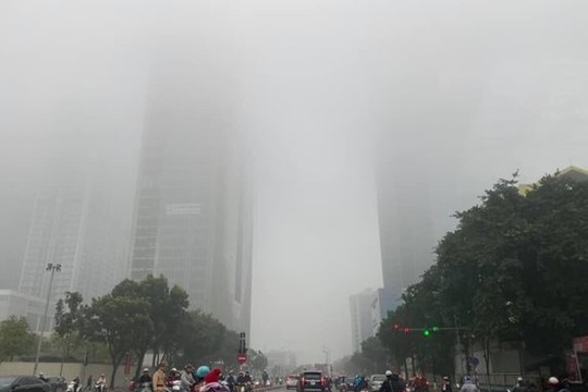 Dự báo thời tiết Hà Nội ngày 25/12: Nhiệt độ thấp, có sương mù