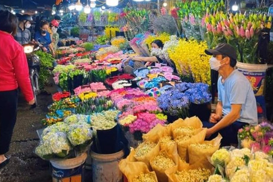 Hà Nội tổ chức 83 chợ hoa phục vụ Tết Nguyên đán