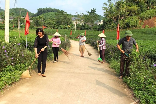 Thái Nguyên tăng cường bảo vệ môi trường trong xây dựng nông thôn mới 