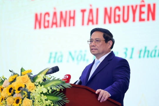 Thủ tướng Phạm Minh Chính: Huy động, quản lý, sử dụng hiệu quả nguồn lực tài nguyên cho phát triển kinh tế-xã hội
